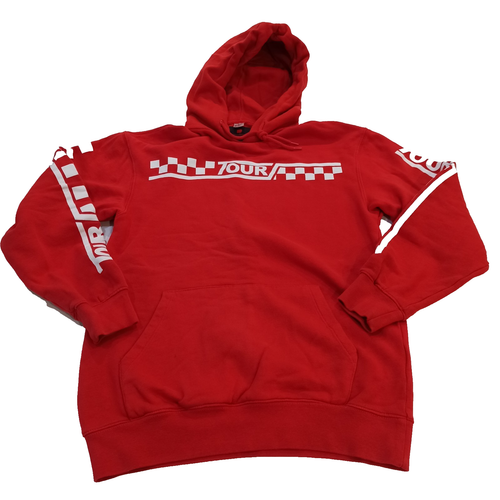 Justin Bieber Red International Tour Team Bieber Hoodie Jumper Size XS 787810 - Picture 3 of 19