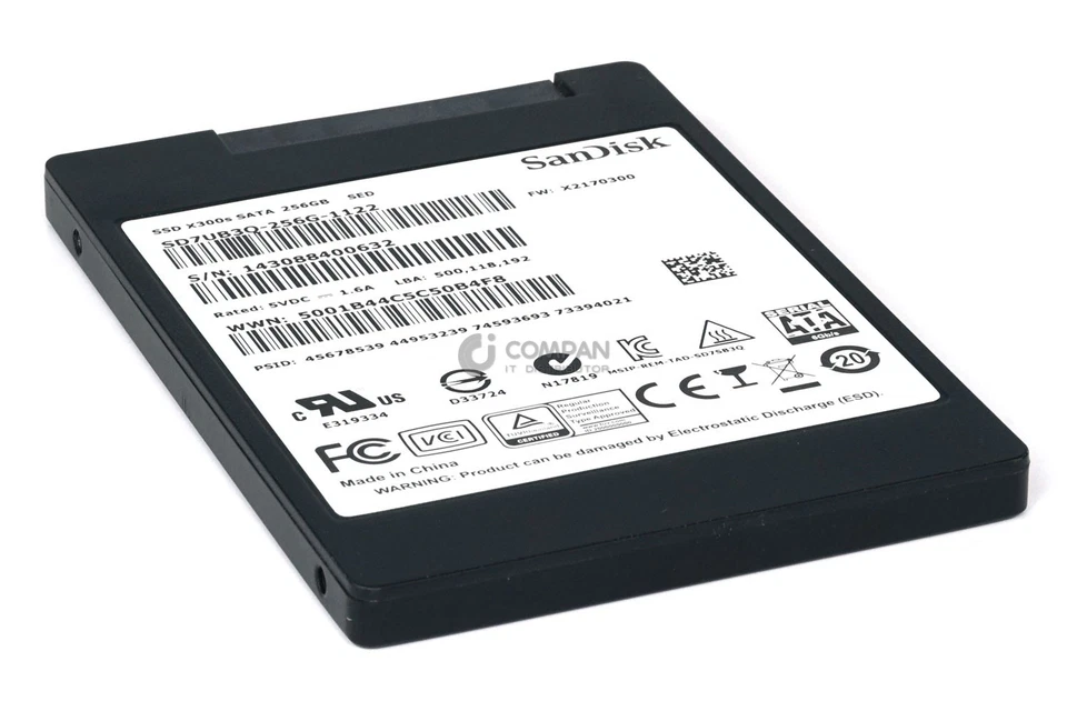 SD7UB3Q-256G-1122 SANDISK SSD 256GB SATA II 2.5" SFF - Bild 2 von 4