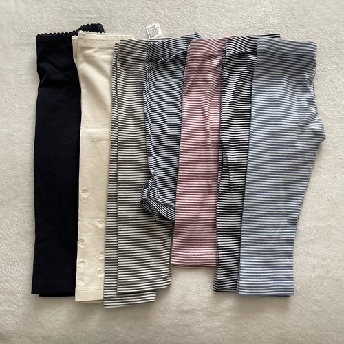 Tea Collection Capri Leggings Girls Size 4 5 Lot Of 7 Pairs Striped