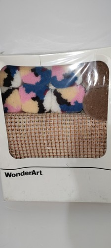 NEU Vintage WonderArt 4763 Stoffpuppe geformter Riegel Haken Kit Wandbehang 22 x 32 - Bild 3 von 3