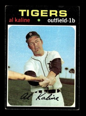 1971 Topps # 180 Al Kaline Very Good TheVintageCards