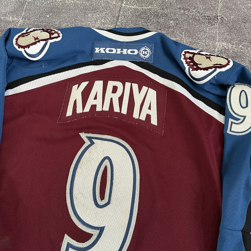 Men's Vintage Y2K Koho Colorado Avalanche Paul Kariya Authentic Home Jersey Sz M - Picture 6 of 6