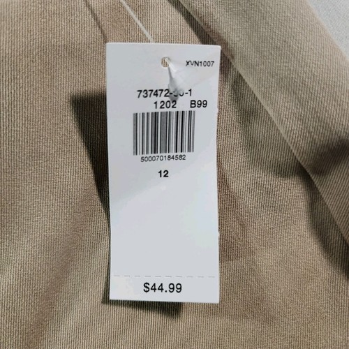Old Navy Women's Khaki Pants Size 12 Tall 12T New NWT Skinny Pixie High Rise - Picture 13 of 14