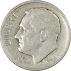1948 S Roosevelt Dime Circulated Silver 10c Coin Collectible
