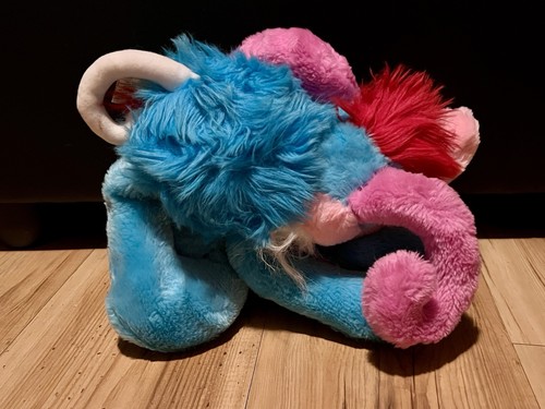 Vintage 1987 Mattel Elefant Haken Rüssel Plüschtier Stofftier RAR Farbe - Bild 3 von 7