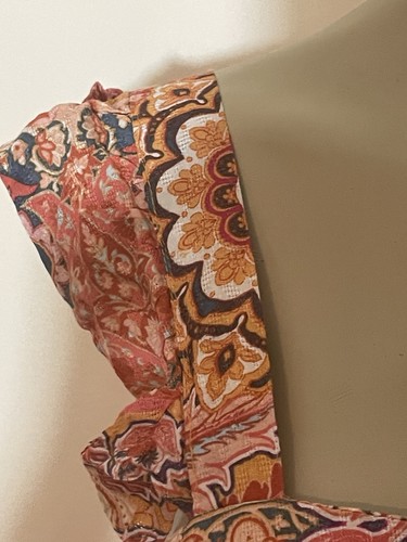 Knox Rose Large sleeveless orange Boho Floral maxi dress with Pockets - Bild 8 von 17