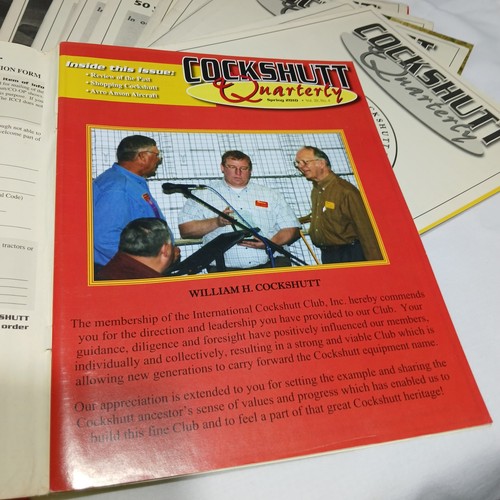 Lot of 33 Cockshutt Quarterly Magazines Vintage Farm Tractor Collector - Bild 4 von 6