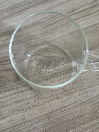 Teavana Glas Becher 14 Unzen mit Edelstahl Teeei Türkis Klar - Bild 6 von 8