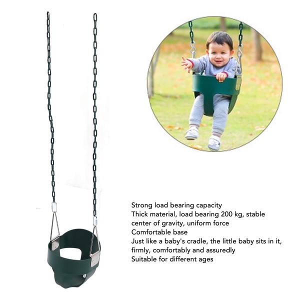 Full Bucket Toddler Swing High Back Full Bucket Toddler Swing With Finger