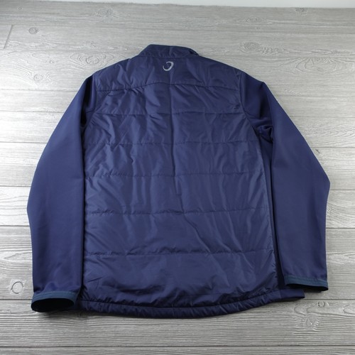 Zero Restriction Z625 Jacket Mens Medium Blue Primaloft Hybrid Golf Full Zip - Picture 5 of 12