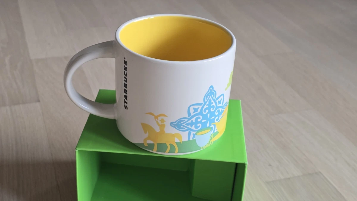 Starbucks You Are Here Collection Kazakhstan Astana Kaffeebecher