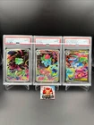 PSA 10 SEQUENTIAL SET Pokemon Bulbasaur Ivysaur Venusaur 064 065 087 Japanese