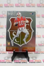 2024 Panini Select - Select Certified Rookies Drake Maye #3 (RC)