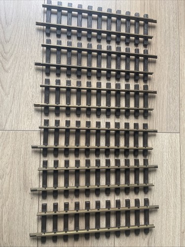 6 Stück LGB Playmobil Eisenbahn Gleise Gerade Spur G siehe Bilder - Bild 2 von 2