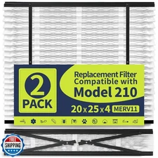 IYOUYA 2-Pack 210 Replacement Filter for Aprilaire 1210/1620/2210 MERV 11