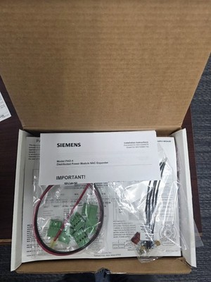 NEW SIEMENS PAD-4 NOTIFICATION APPLIANCE EXPANDER BOARD 500-650217 POWER SUPPLY 