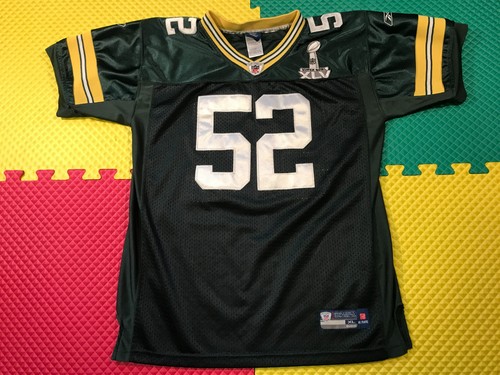 Clay Matthews Green Bay Packers #52 Reebok Sewn Super Bowl Jersey Men's Size 48 - Picture 10 of 13
