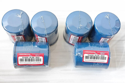 #ad 6 15400 PLM A02 Oil Filter Honda Acura With Drain Plug Washer Genuine New $26.99