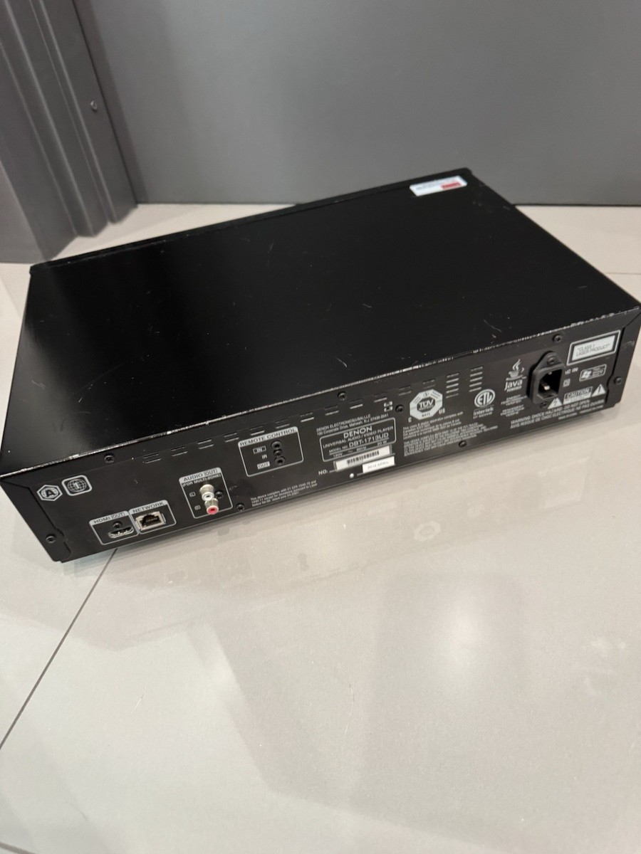 DENON ユニバーサルオーディオ/ビデオプレイヤー　DBT-1713UD Denon DBT-1713UD Universal Audio/Video Player Review