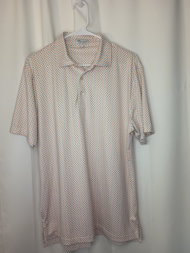 Peter Millar Sommer Komfort Polo Herren Medium Mehrfarbig Preppy Golf feuchtigkeitsableitend - Bild 2 von 11