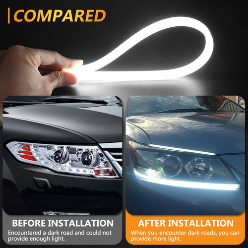 2 Stk. 45 cm flexible LED-Leiste für Tagfahrlicht, Blinker, Parkleuchten - Bild 12 von 19