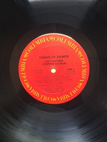 Vinyl Record LP Tower of Power Ain't Nothin Stoppin Us Now VG - Picture 8 of 10