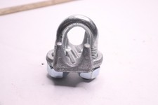 Wire Cable Clamp Galvanized Steel 3/4" 