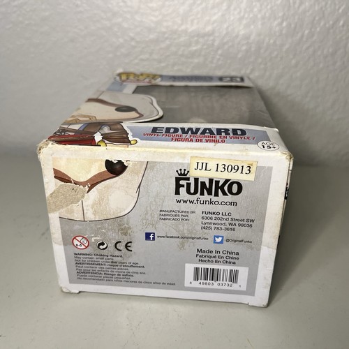 Funko Pop! Games Assassin's Creed IV Black Flag EDWARD #23 Vinyl BOX DAMAGED - Picture 6 of 14