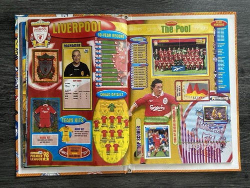 Merlin Premier League 98 Sticker Album 100% Complete With Hardback Binder! - Picture 13 of 19