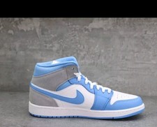 Air Jordan 1 Mid UNC EU44 SE University Blue Grey  (2022) | Sneaker, Deadstock