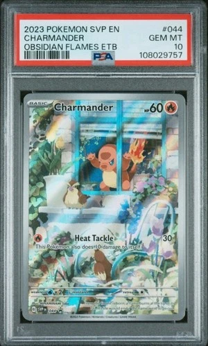 Pokémon Charmander 044 Sv: Scarlet & Violet Promo Holo PSA 10 English 2023 Card
