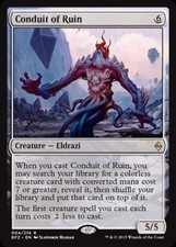 Conduit of Ruin - Medium Play MTG Battle for Zendikar