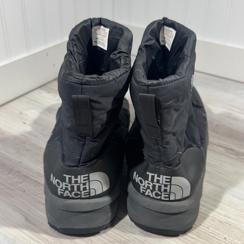 The North Face Nuptse II Boots Mens Size 11.5 700 Down Dryvent Waterproof Black - Picture 3 of 10