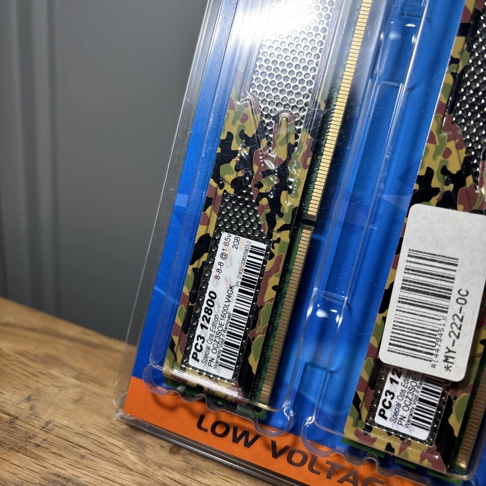 OCZ Special Ops Edition 4gb 2x2gb ddr3 8-8-8 1.65V - Image 2 of 4