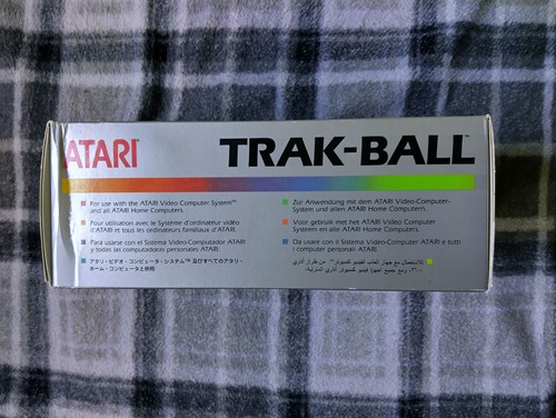 Atari 2600 Trak Ball Controller CX80 / 1983 / Sealed New / NOS / MIB / 1st Owner - Picture 4 of 8