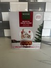 Winter Charm Large Gingerbread Family Musical Snowglobe Animated Snow LED Lights