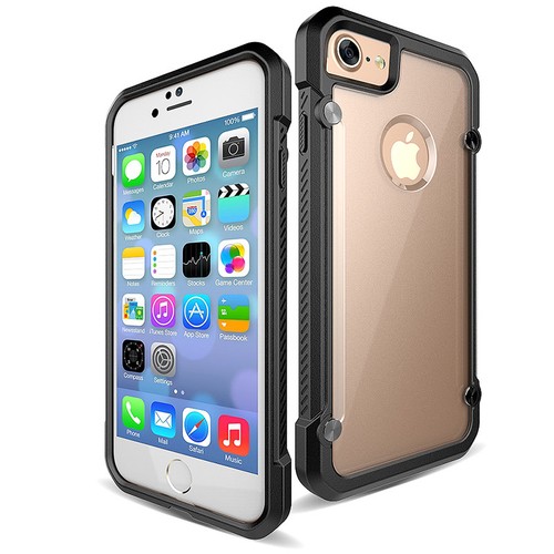 Shockproof Slim Hard PC Case. Soft Feel TPU Bumper Backcover für iPhone 7 / 8 - Bild 11 von 21