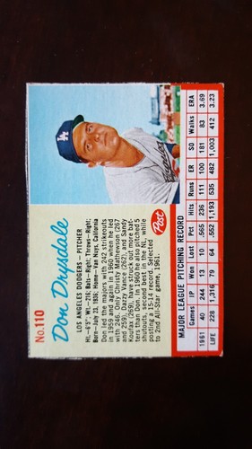 1962 post cereal baseball cards #101 to #150, hand cut, complete your set - Picture 30 of 159