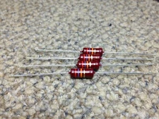 10 Pcs Beyschlag 27k Ohm 1W Carbon Film Resistor Audio Grade Parts #PIHER#NOS#