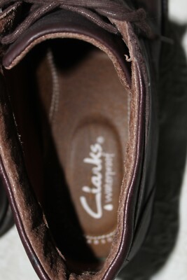 Clarks Mens Chukka Ankle Boots Size 10.5M 8229 Dark Brown  display picture 3