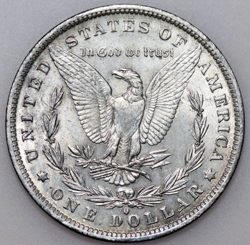 USA UNITED STATES, AMERICAN SILVER MORGAN DOLLAR $1, 1883 O, NEW ORLEANS, BU - Picture 2 of 2