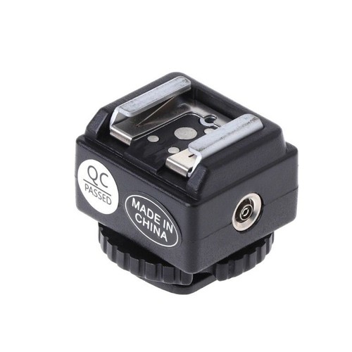 PC Sync Hot Shoe Converter Camera Photographers Black 2018 Hot Uk - Picture 22 of 24
