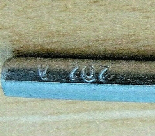 Leder Craftool USA Stempel oder Stanze #V707 VEINER zum Selbermachen Basteln   - Bild 4 von 6