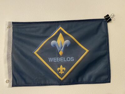 12 x 18 12'' x 18'' Boy Scout Webelos Flag Cub Scout BSA Polyester Flag 36