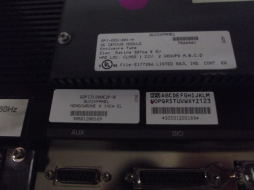 GE FANUC GQPI31200E2P B QPI31200E2P GARANTÍA DE PANEL RÁPIDO - Imagen 2 de 2