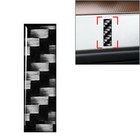 I Window Door Wall Car Badge Emblem Alphabet Letter Decals Stickers Carbon Black