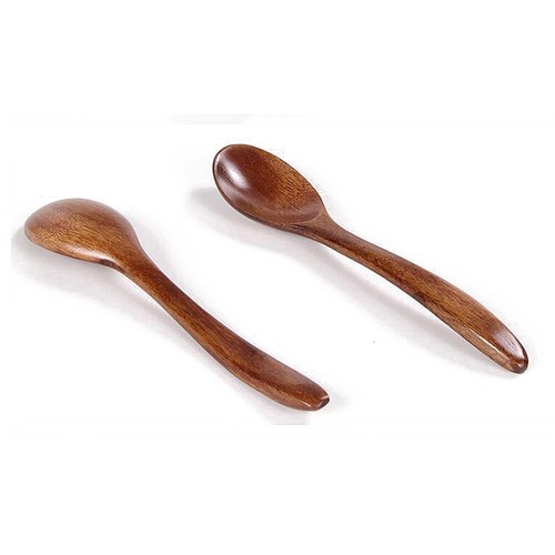 Cuchara de madera para cocina de 5 piezas utensilios de bambú herramienta sopa cucharadita catering caliente - Imagen 3 de 7
