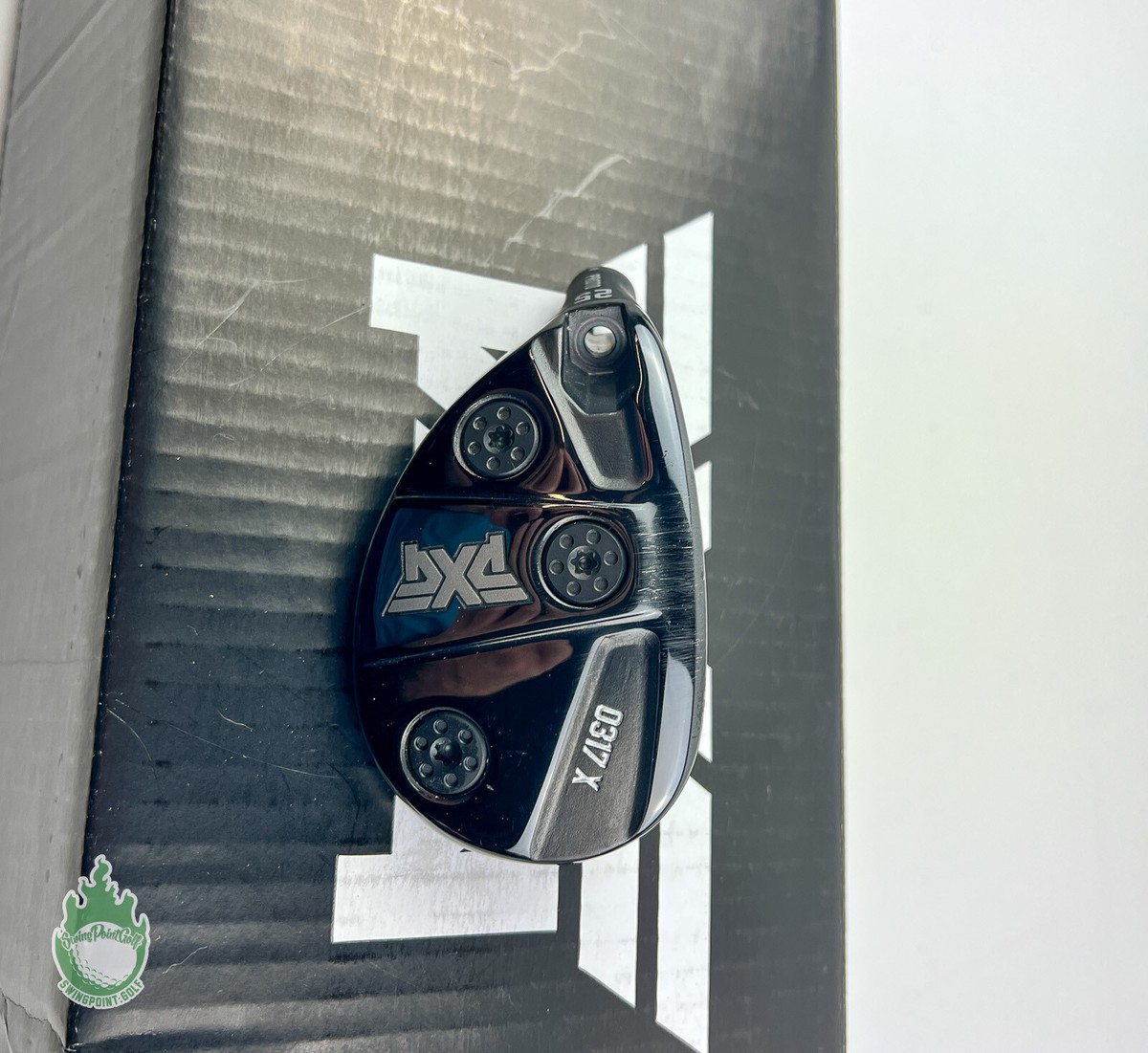 Used LH PXG 0317X Proto 5 Hybrid 25* HEAD ONLY Graphite Golf Used LH PXG 0317X Proto 5 Hybrid 25* HEAD ONLY Graphite Golf