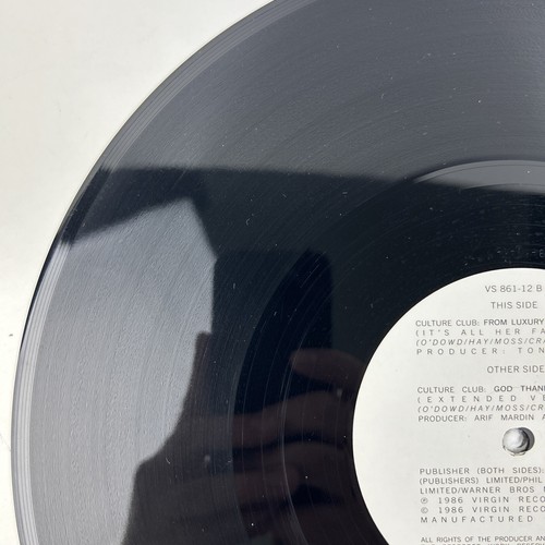 Culture Club - God Thank You Woman 12" Vinyl Single Extended Version Record VG+ - Picture 8 of 13