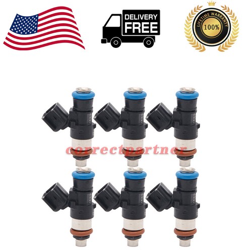 6x 0280158189 0280158091 Fuel Injectors FITS 2009-2012 Mazda Mercury Ford 3.0 V6 - Picture 7 of 13